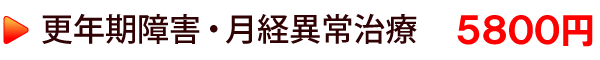 更年期障害・月経異常治療